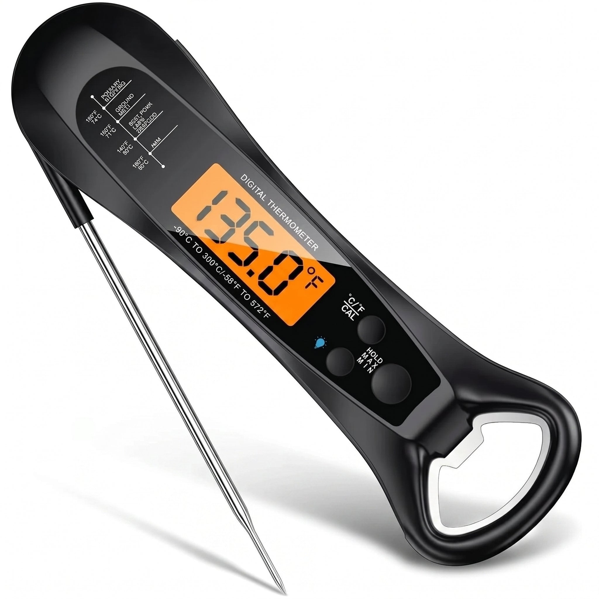 FodiVist Digitales Fleischthermometer & Grillthermometer