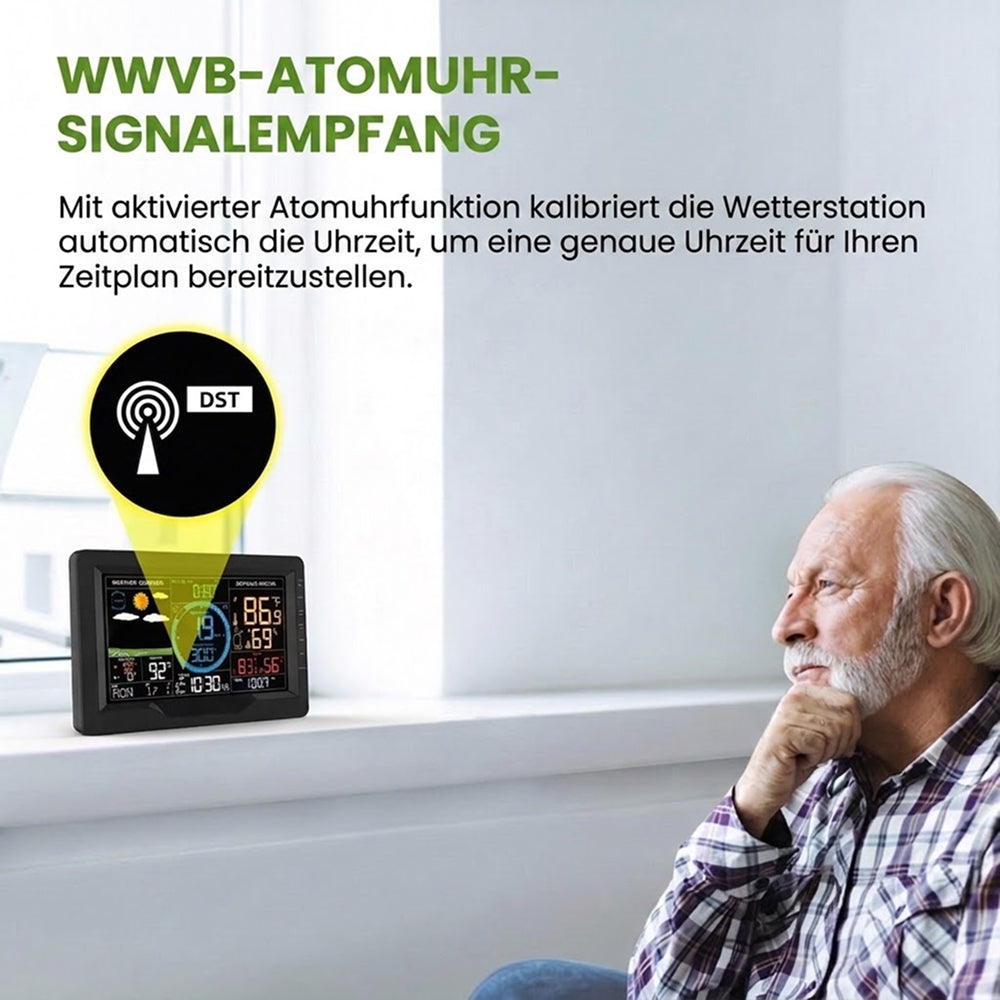 AußenWeter Professionelles 8-in-1 WLAN Außenthermometer