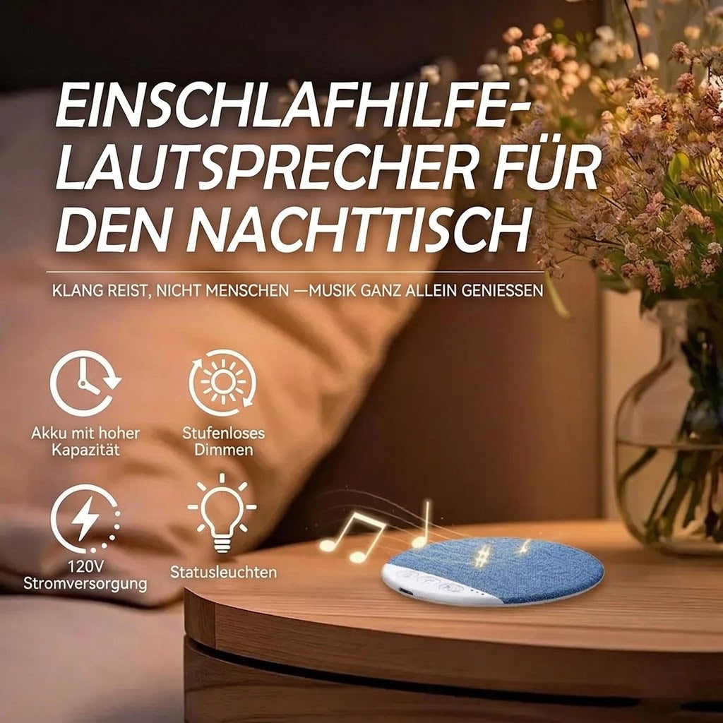 Aufrechtlück Kissen-Lautsprecher – Ruhiger Hi-Fi Sound zum Einschlafen