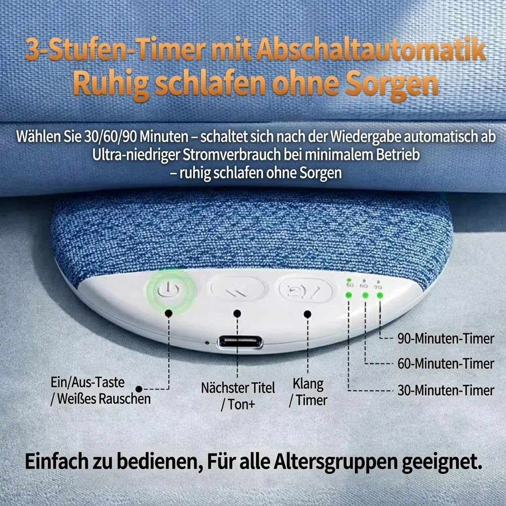 Aufrechtlück Kissen-Lautsprecher – Ruhiger Hi-Fi Sound zum Einschlafen