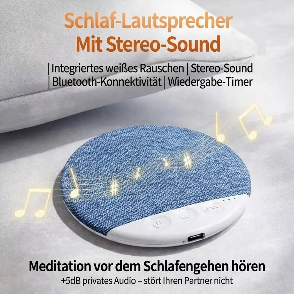 Aufrechtlück Kissen-Lautsprecher – Ruhiger Hi-Fi Sound zum Einschlafen