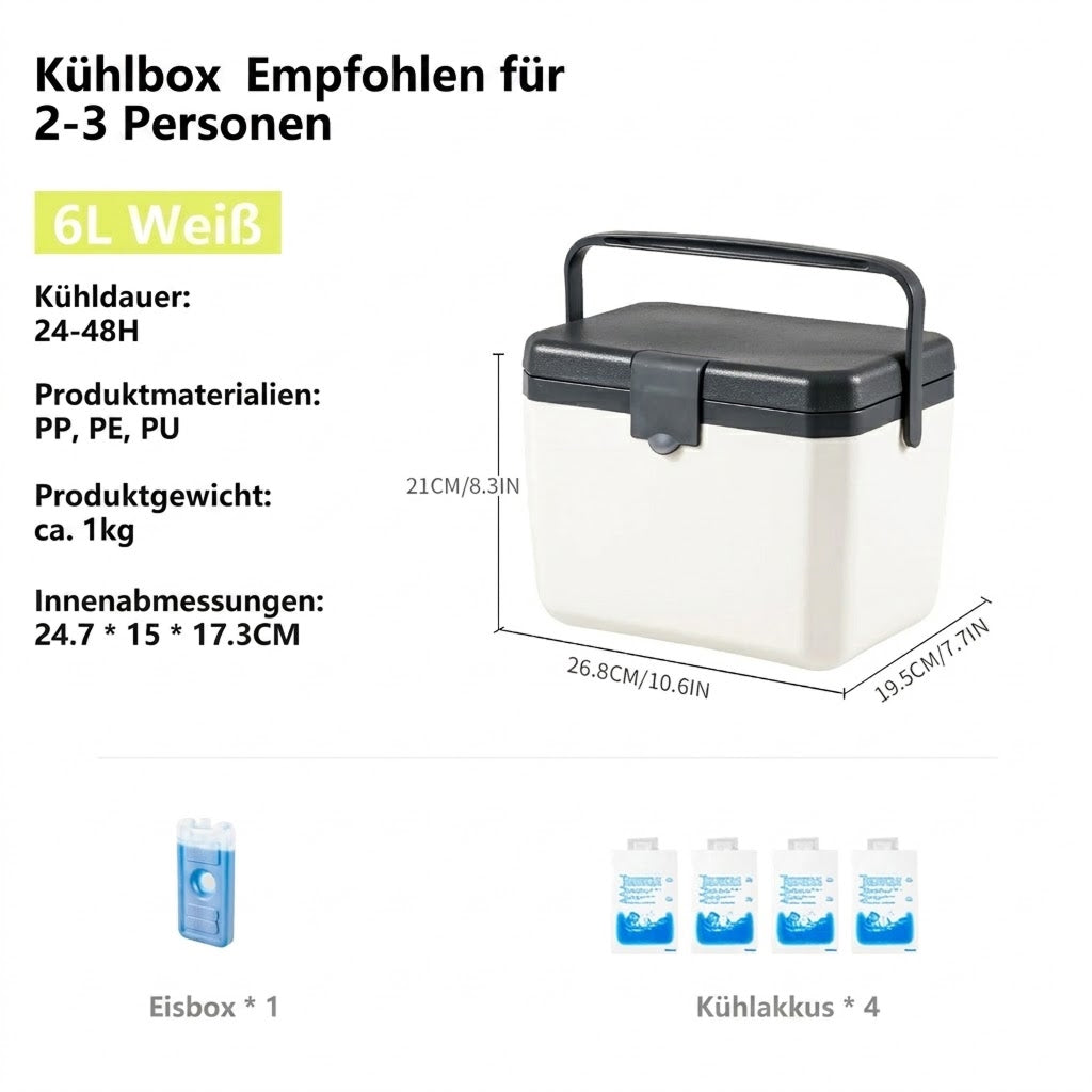 BoxenKovi Premium Kühlbox mit 3-Schicht-Isolierung