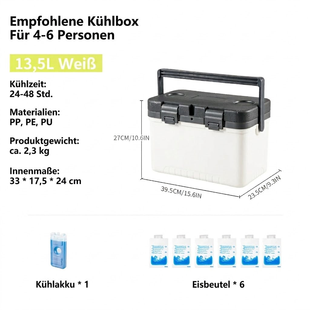 BoxenKovi Premium Kühlbox mit 3-Schicht-Isolierung