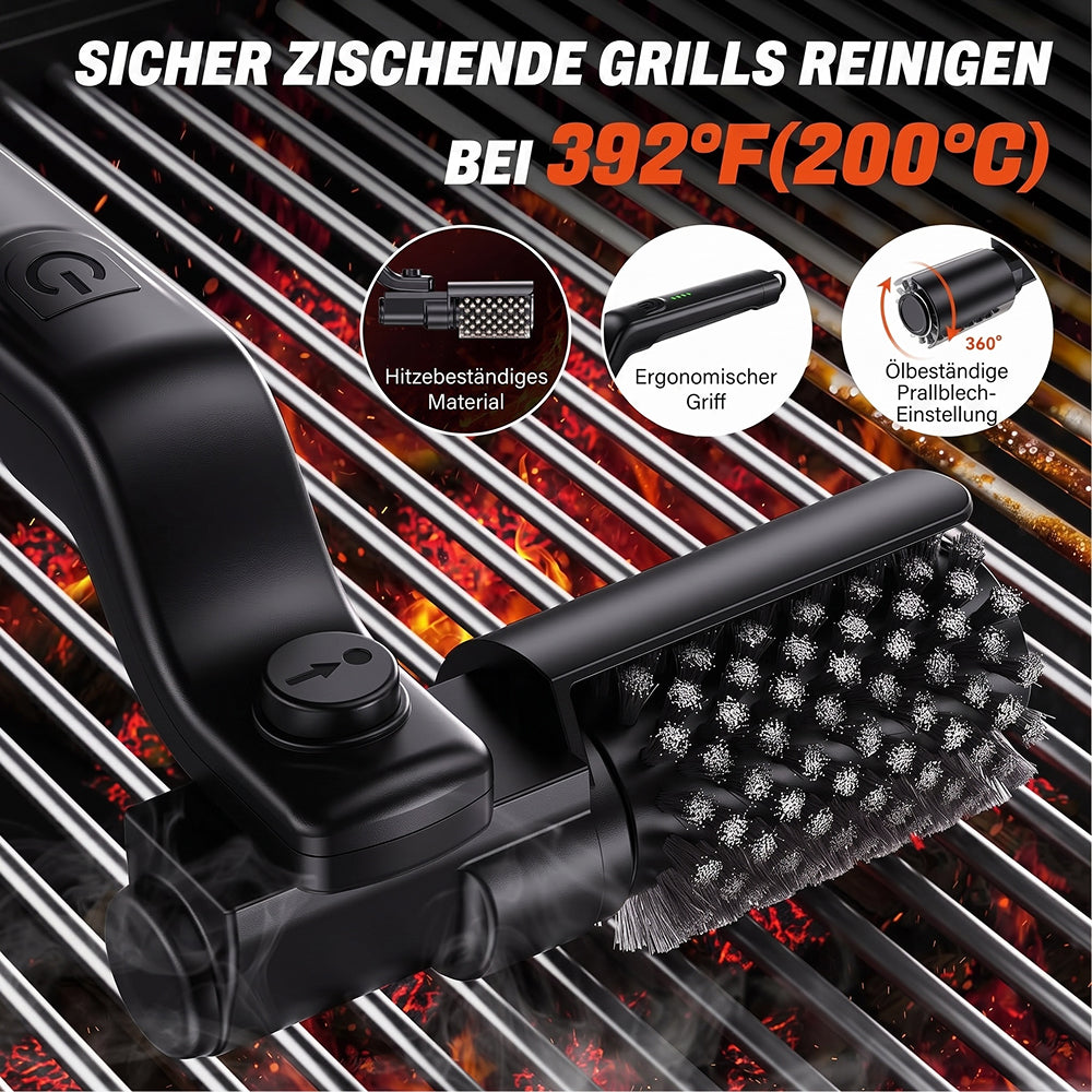 BruxMixi Elektrische Grillbürste – Leistungsstarke Grillreinigung