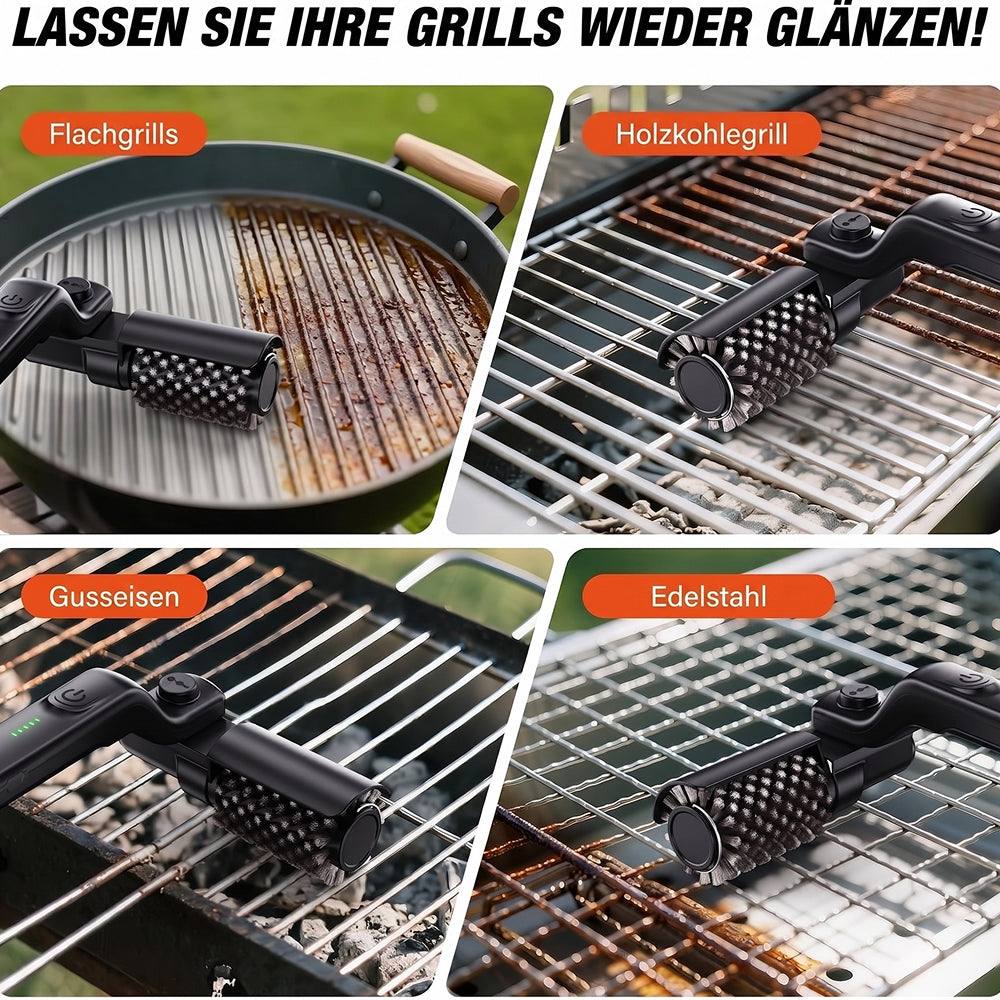 BruxMixi Elektrische Grillbürste – Leistungsstarke Grillreinigung