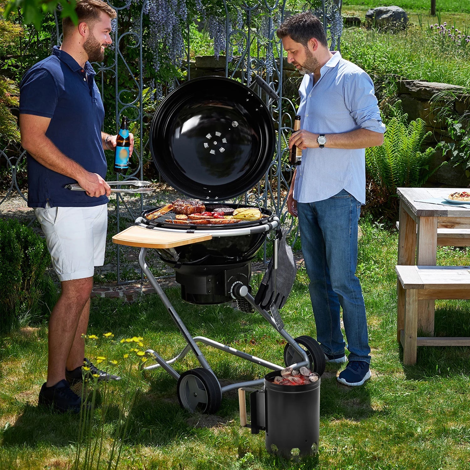 ChimiLaci Anzündkamin für Holzkohle & Briketts