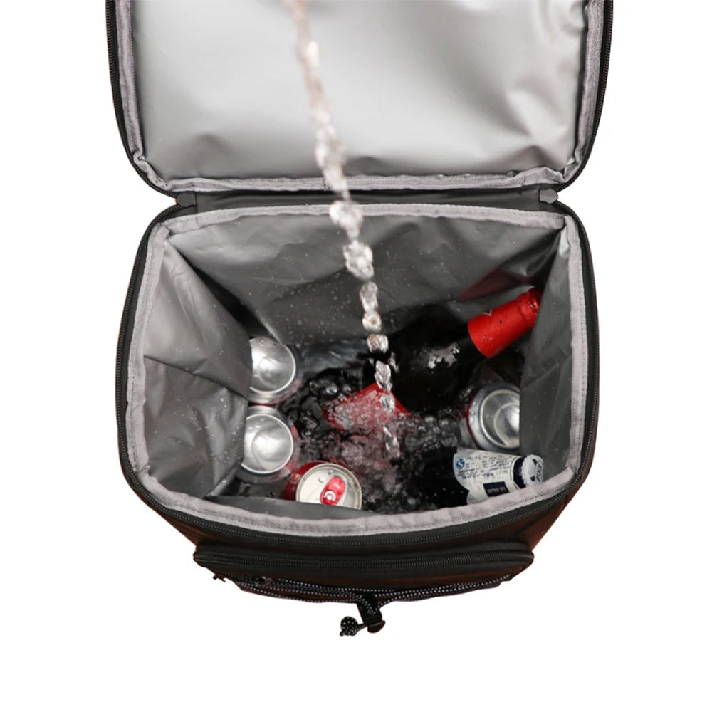 Kühlrucksack Isoliert Wasserdicht - 30L Großer Thermorucksack - Outdoor Camping Picknick Wanderer