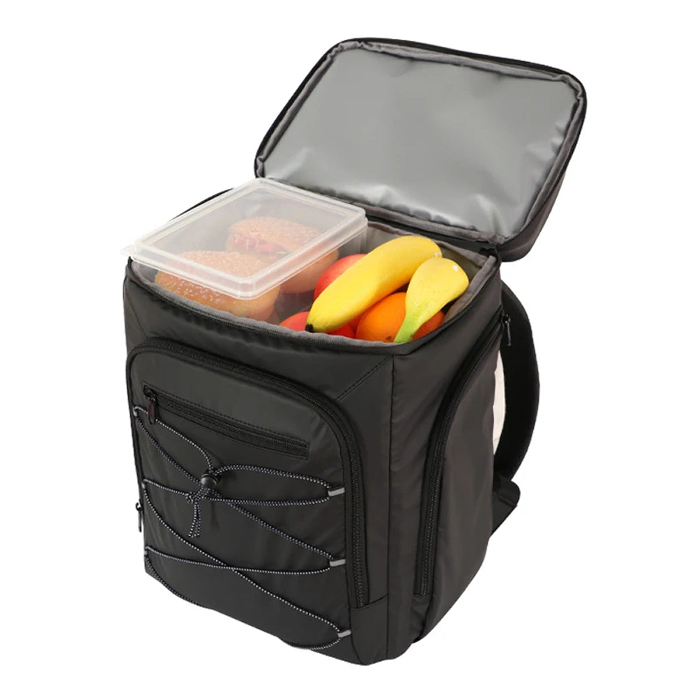 Kühlrucksack Isoliert Wasserdicht - 30L Großer Thermorucksack - Outdoor Camping Picknick Wanderer