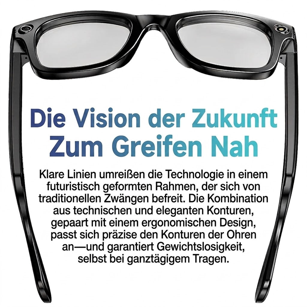 EdsaRolt KI-Smart-Brille mit ChatGPT & Kamera