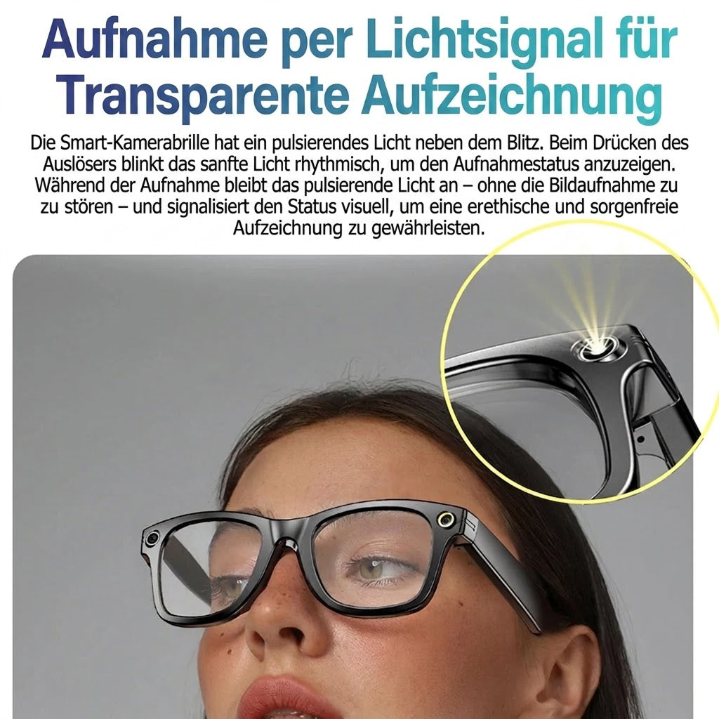 EdsaRolt KI-Smart-Brille mit ChatGPT & Kamera