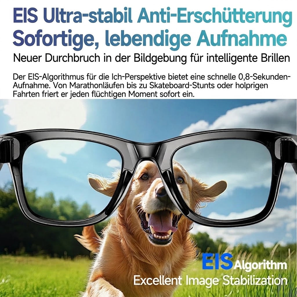 EdsaRolt KI-Smart-Brille mit ChatGPT & Kamera