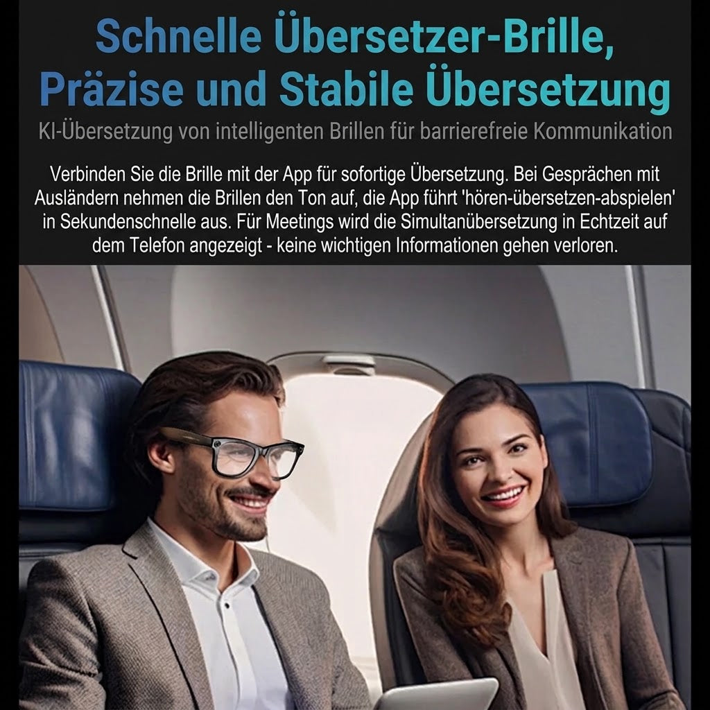 EdsaRolt KI-Smart-Brille mit ChatGPT & Kamera