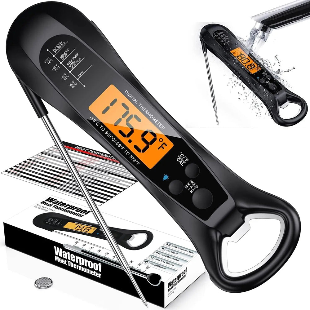 FodiVist Digitales Fleischthermometer & Grillthermometer