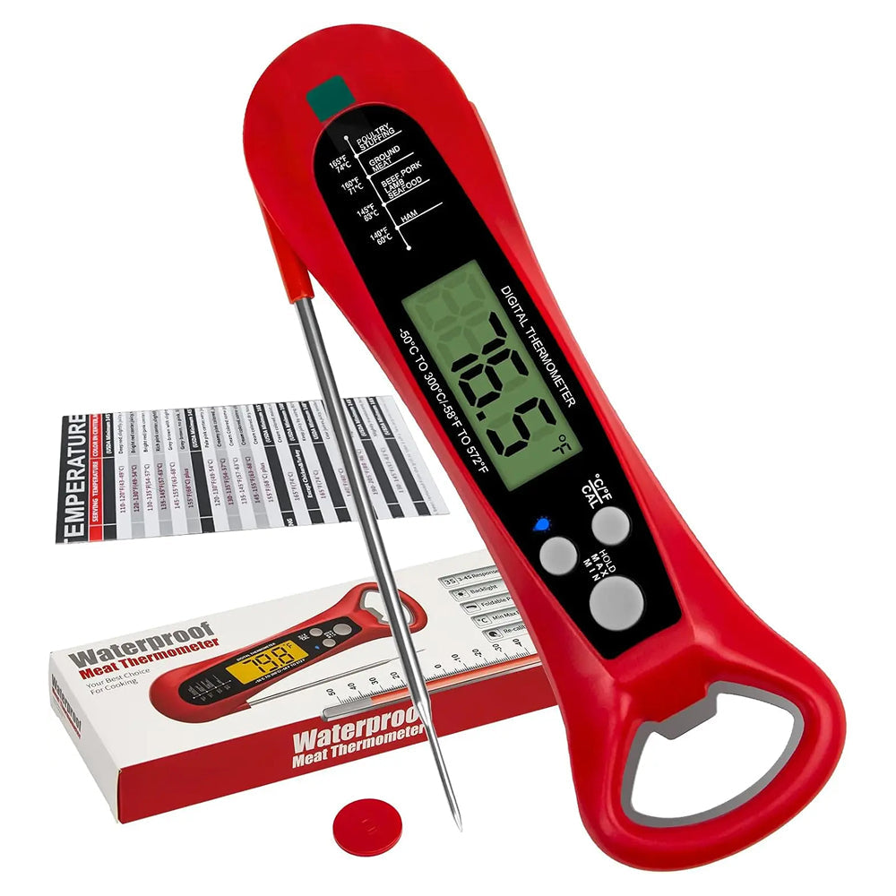 FodiVist Digitales Fleischthermometer & Grillthermometer