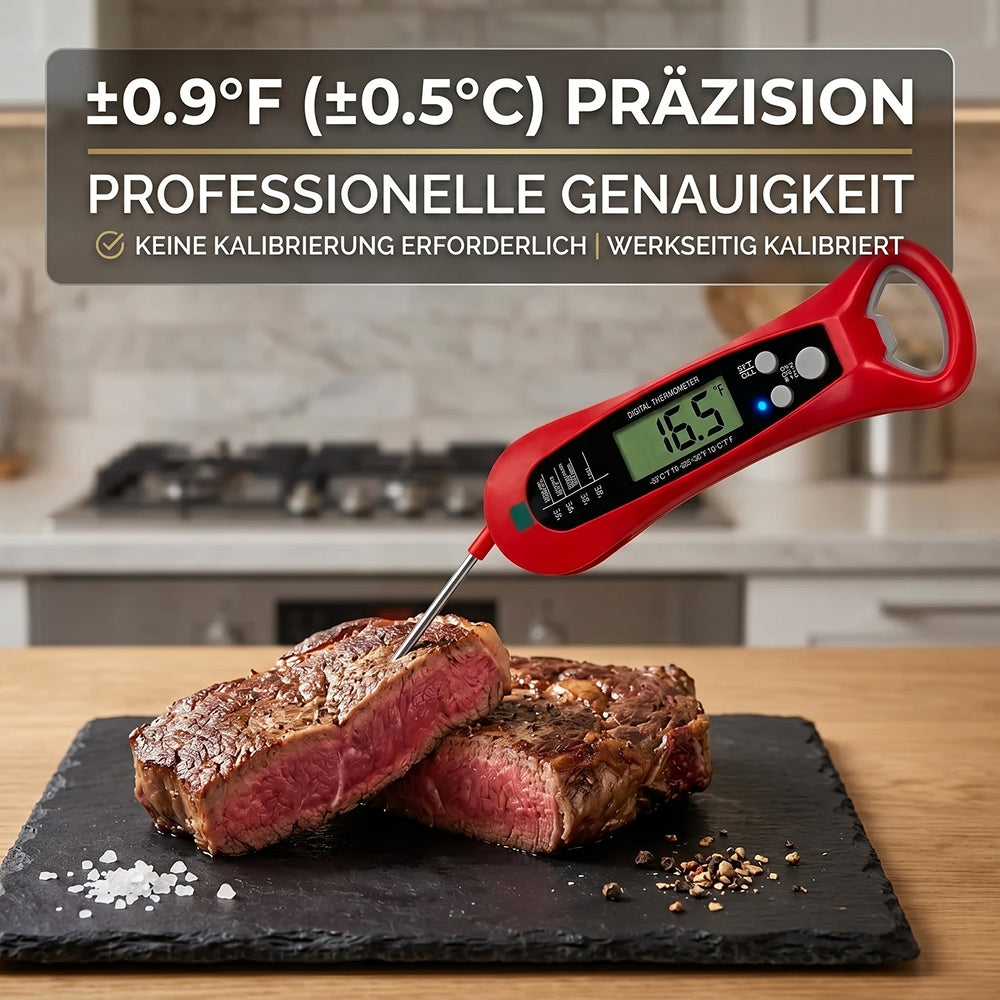 FodiVist Digitales Fleischthermometer & Grillthermometer