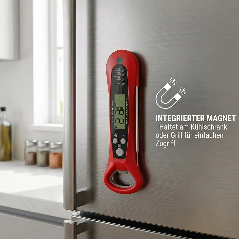 FodiVist Digitales Fleischthermometer & Grillthermometer