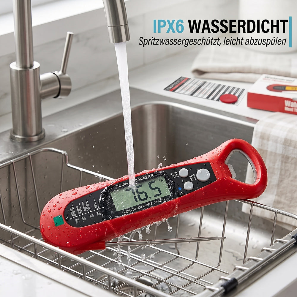 FodiVist Digitales Fleischthermometer & Grillthermometer