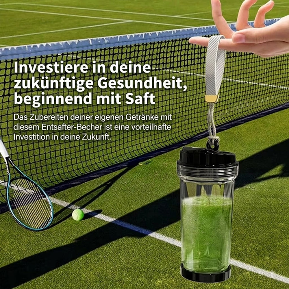 Tragbarer Mixer Akku Smoothie-Maker USB Wiederaufladbar Mini Standmixer Unterwegs Fitness