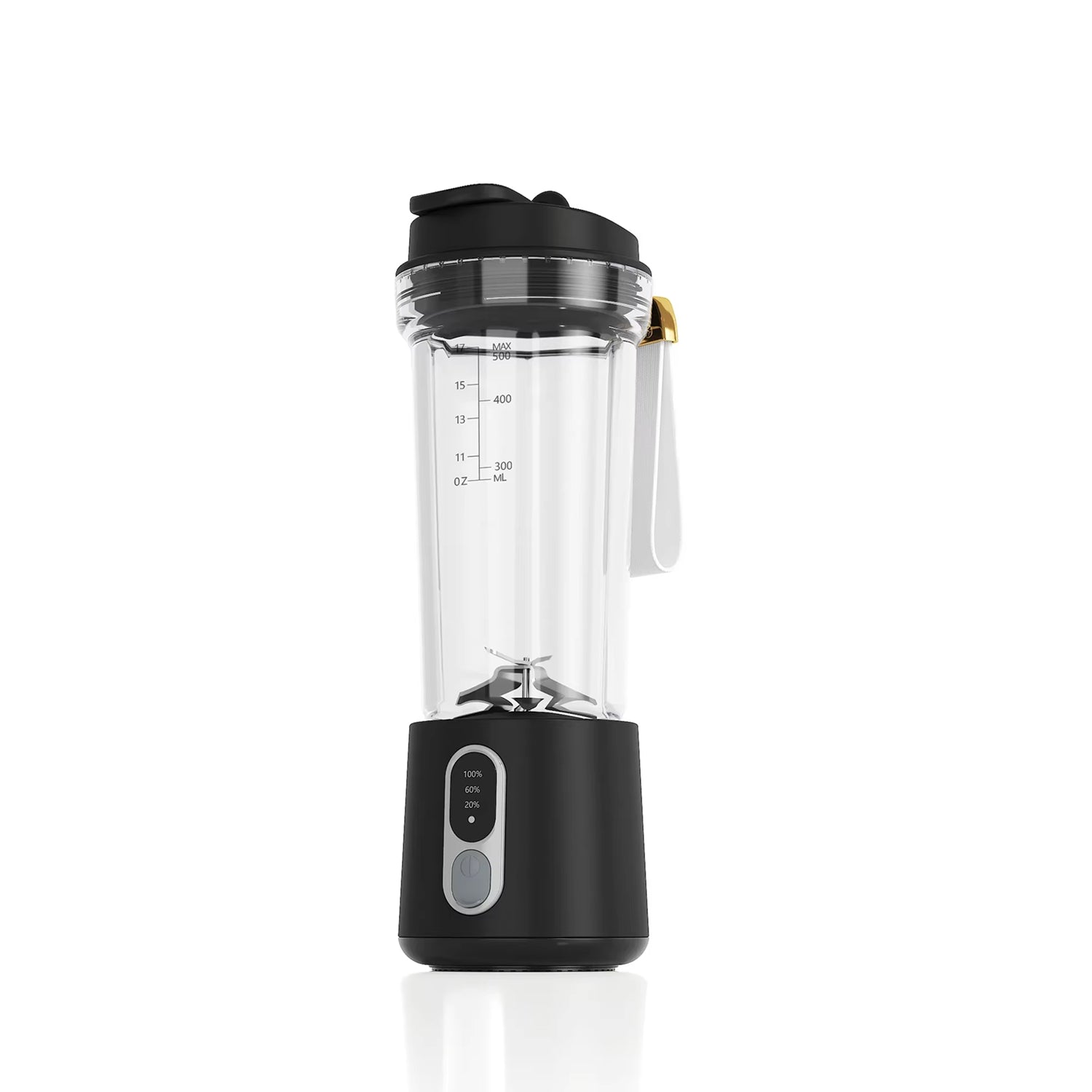 Tragbarer Mixer Akku Smoothie-Maker USB Wiederaufladbar Mini Standmixer Unterwegs Fitness