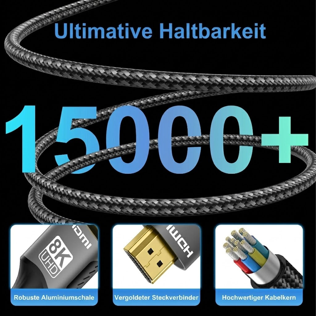 Klabrücke Ultra High Speed HDMI Kabel 8K HDMI 2.1