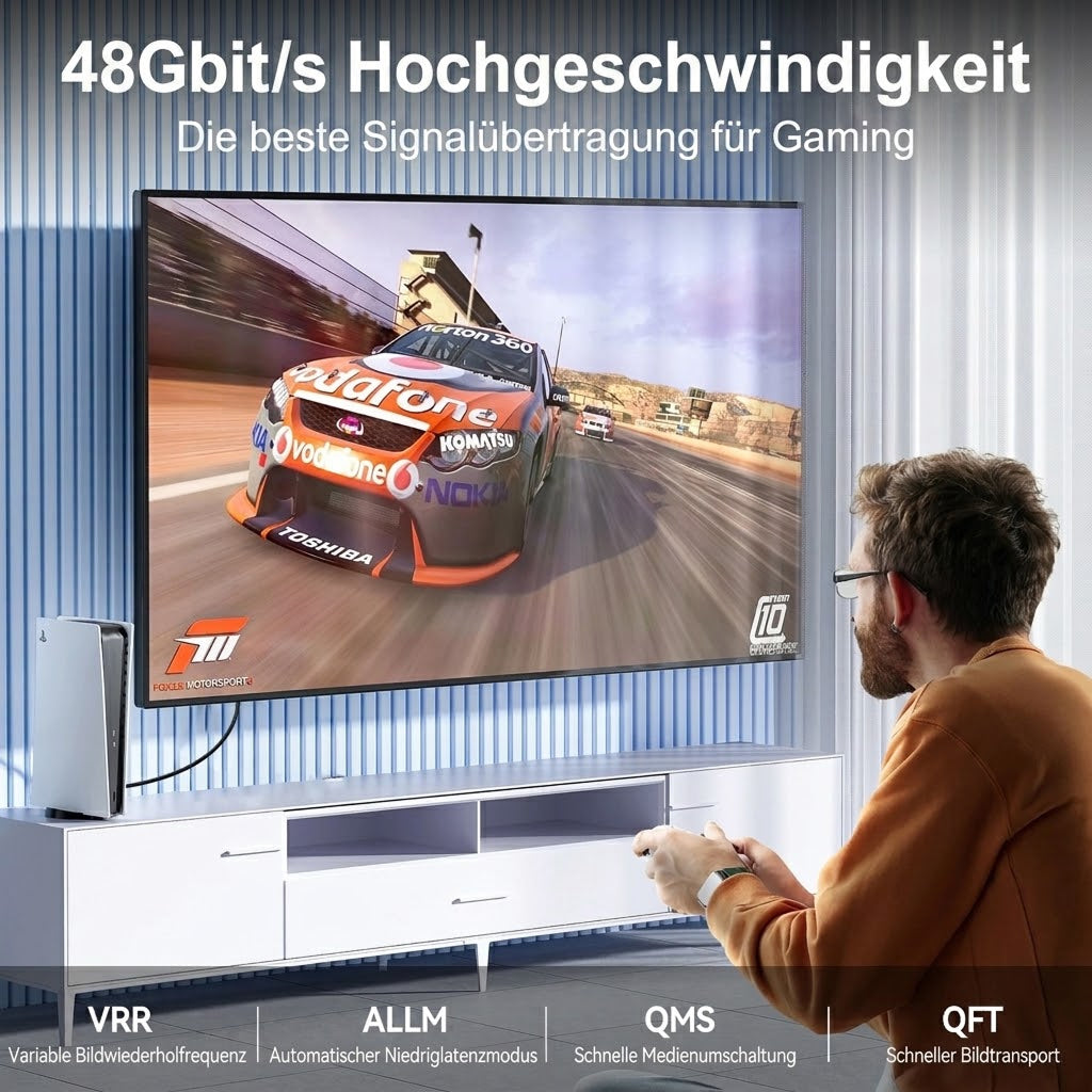 Klabrücke Ultra High Speed HDMI Kabel 8K HDMI 2.1