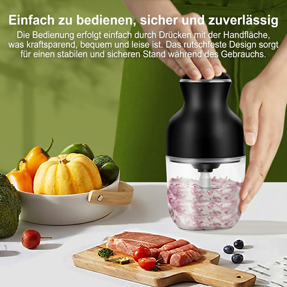 Fleischwolf Elektrisch Profi - Edelstahl 2000W 3 Lochscheiben - Küche Gastronomie
