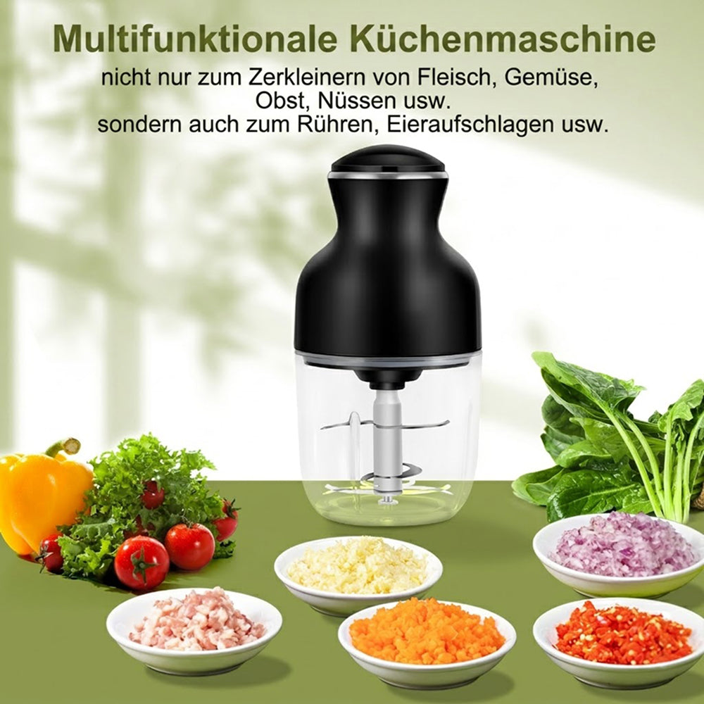 Fleischwolf Elektrisch Profi - Edelstahl 2000W 3 Lochscheiben - Küche Gastronomie