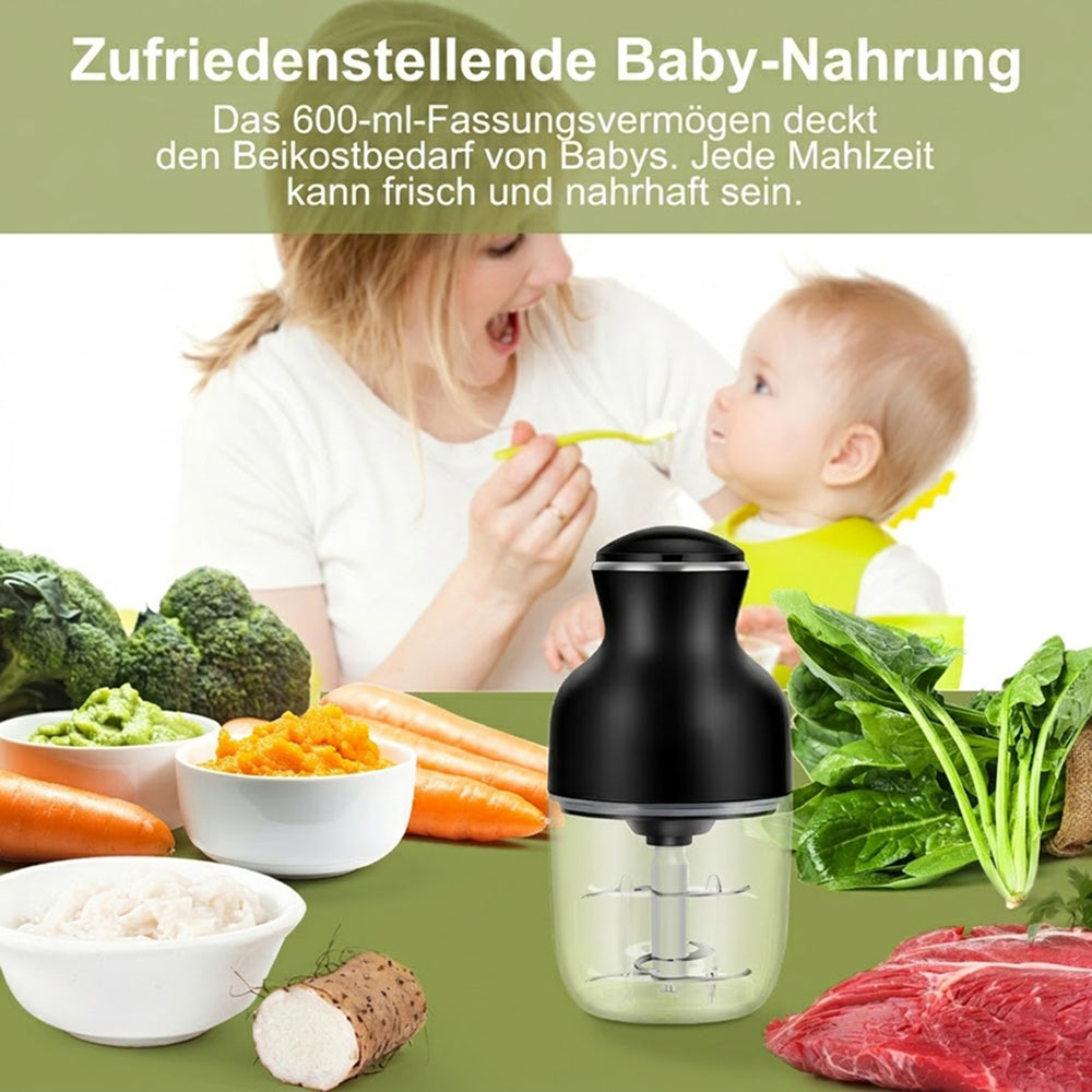 Fleischwolf Elektrisch Profi - Edelstahl 2000W 3 Lochscheiben - Küche Gastronomie