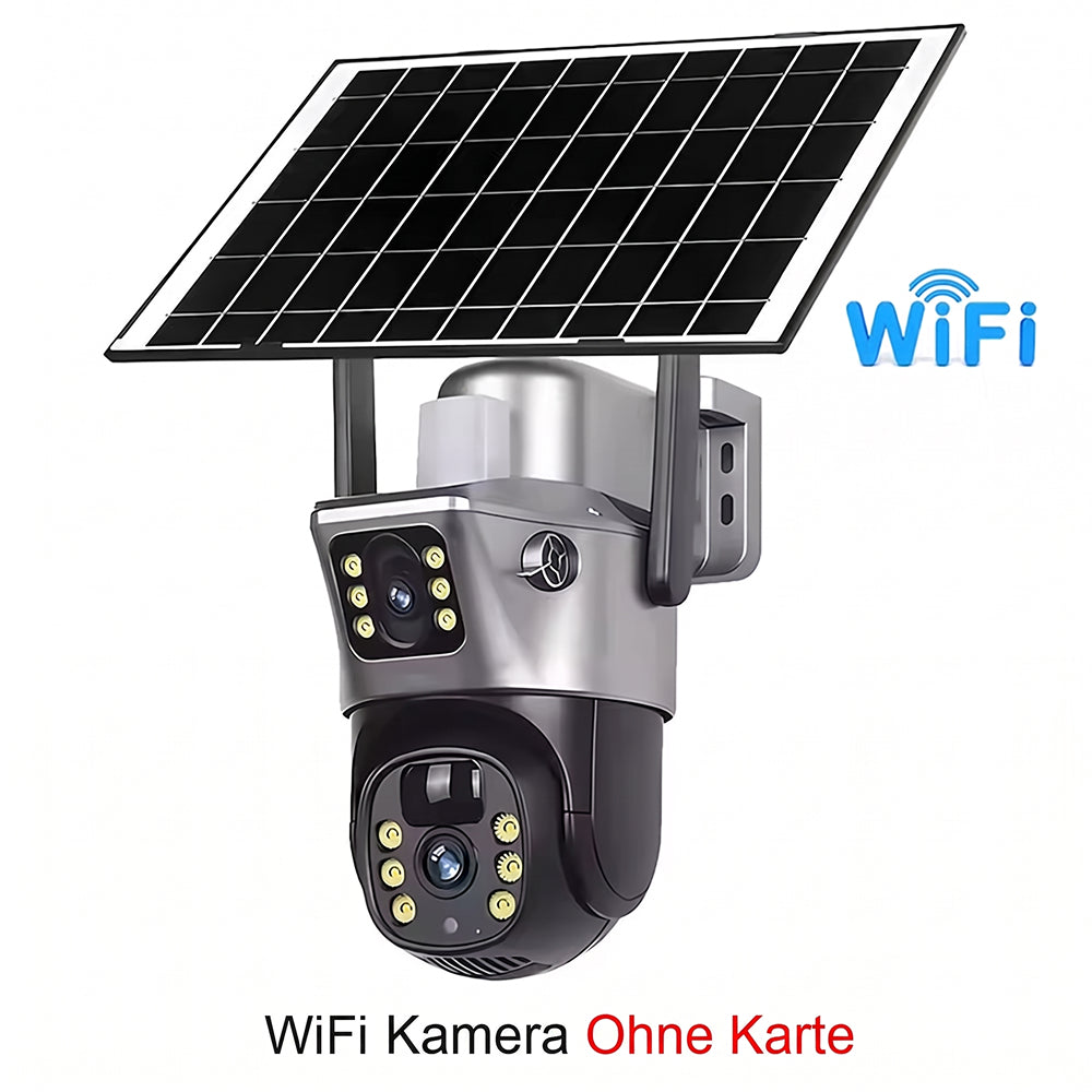 MoseCogn Solar Sicherheitskamera 4K Ultra HD