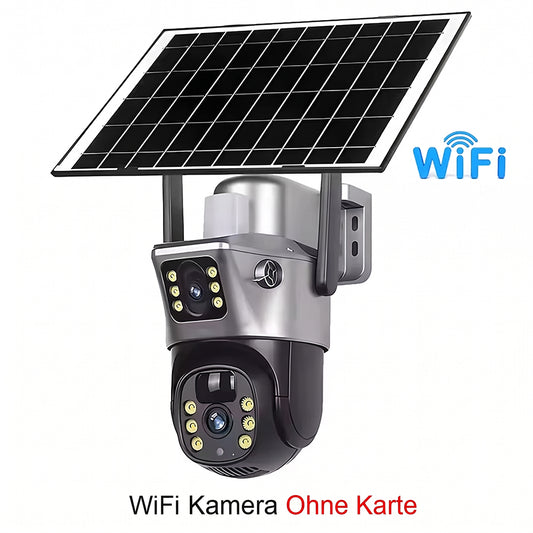 Solar-Sicherheitskamera Kabellose Überwachungskamera Outdoor