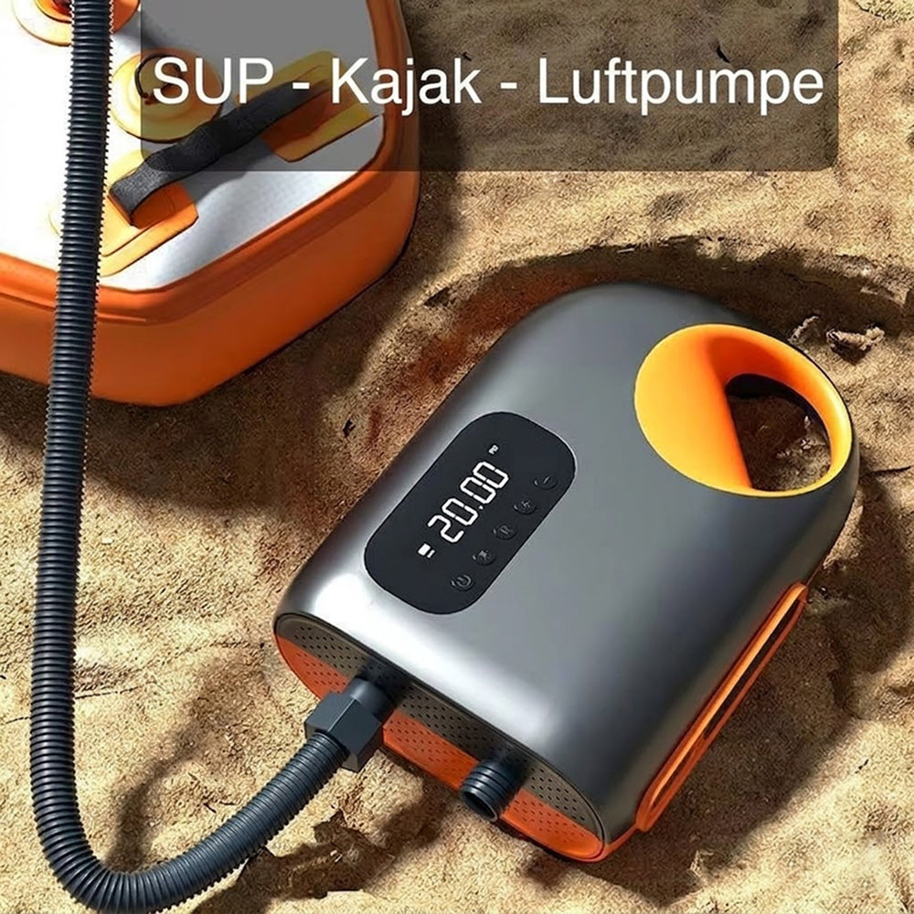SUP-Pumpe Elektrisch Akku - 12V 20 PSI Hochdruck Luftpumpe - Stand Up Paddle Outdoor