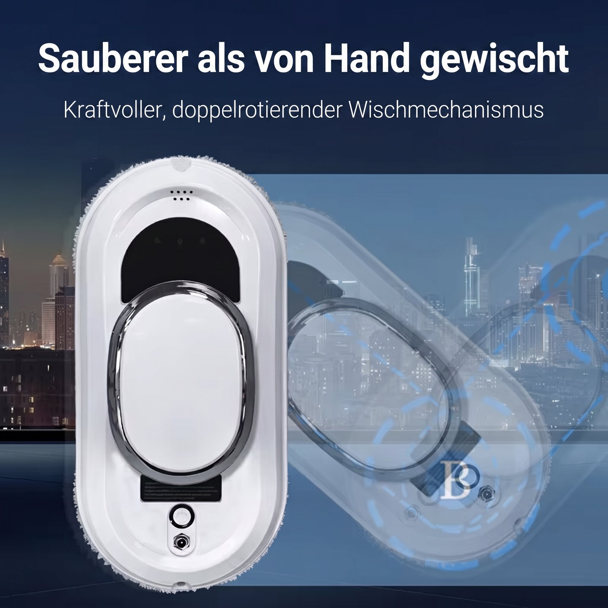 RelleBont Intelligenter Fensterreinigungsroboter für streifenfreie Fenster