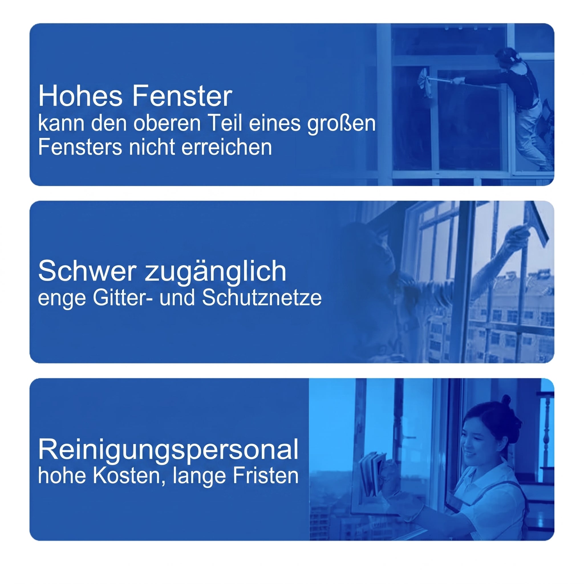 RelleBont Intelligenter Fensterreinigungsroboter für streifenfreie Fenster