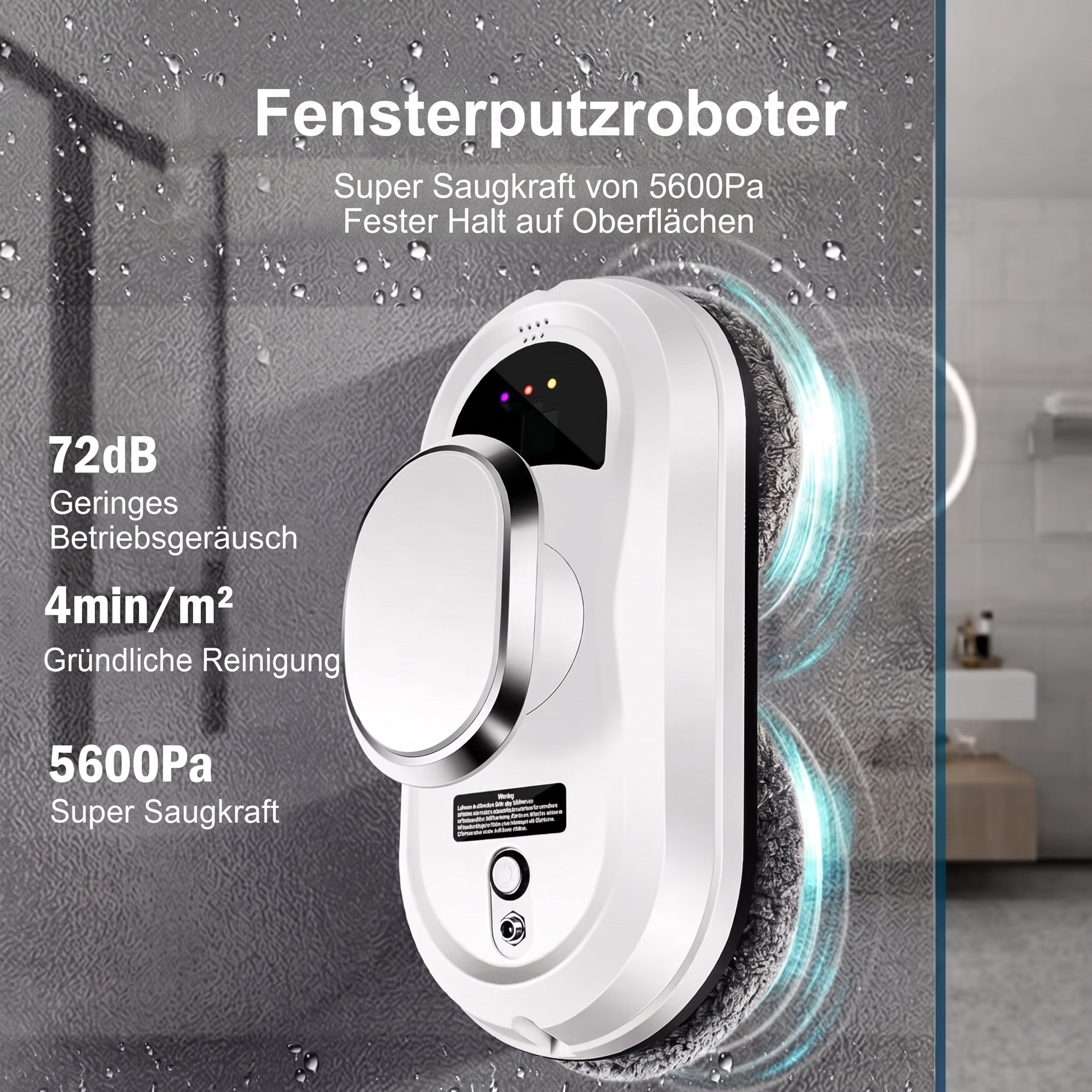RelleBont Intelligenter Fensterreinigungsroboter für streifenfreie Fenster