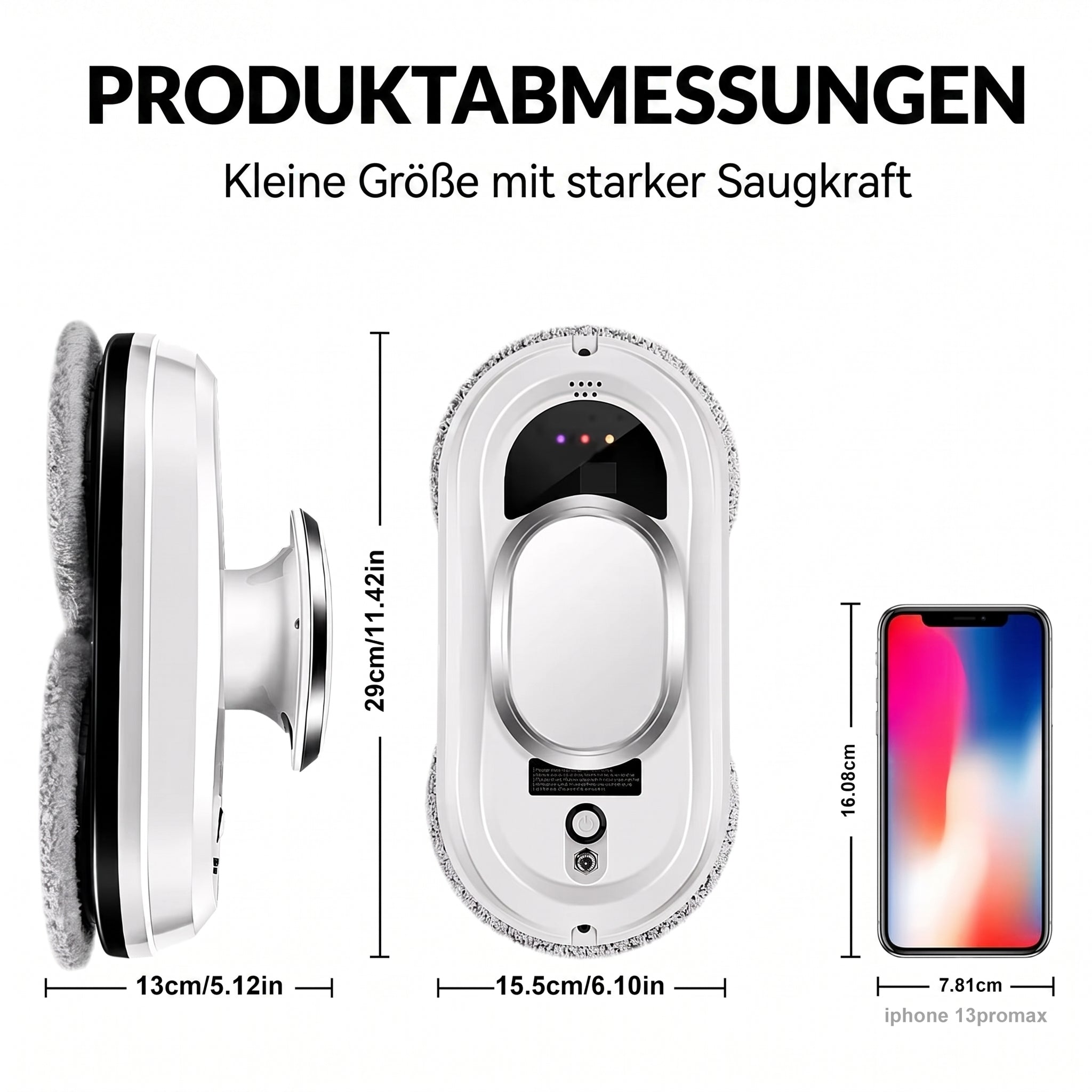 RelleBont Intelligenter Fensterreinigungsroboter für streifenfreie Fenster