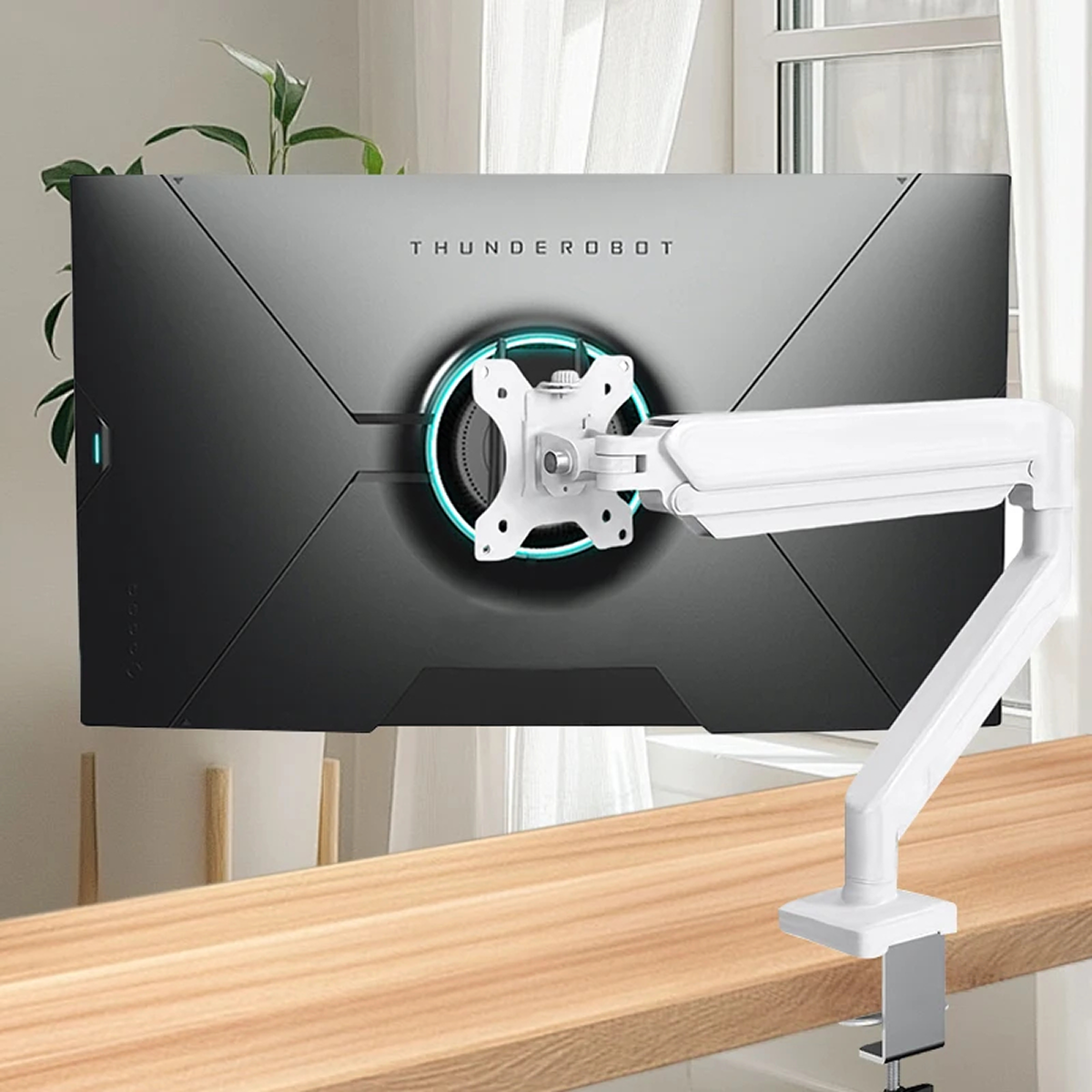 RelleDane Ergonomische Monitorhalterung für 13-32 Zoll Monitore