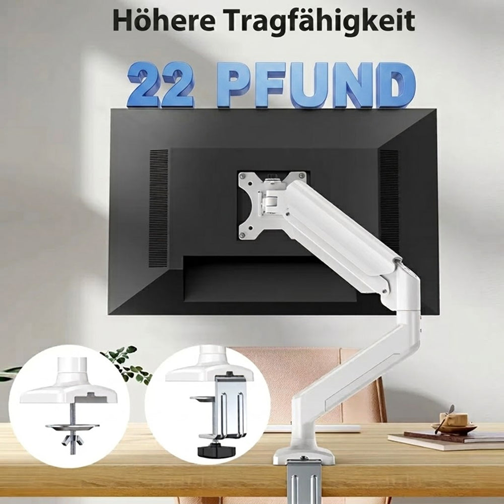 RelleDane Ergonomische Monitorhalterung für 13-32 Zoll Monitore