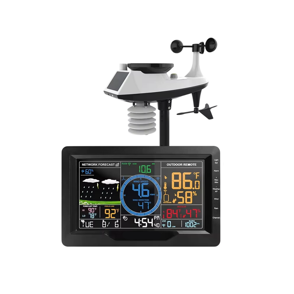 AußenWeter Professionelles 8-in-1 WLAN Außenthermometer