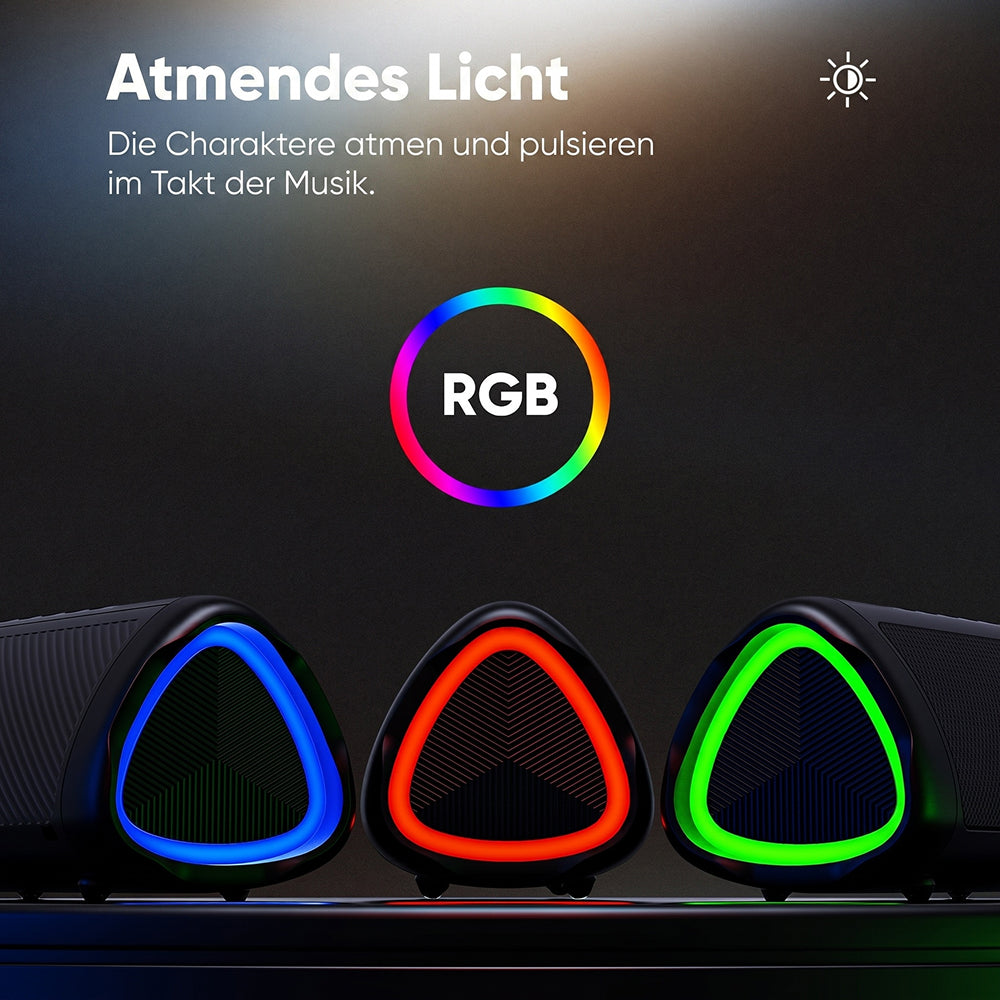 TrecSonik Wasserdichter Bluetooth Außenlautsprecher