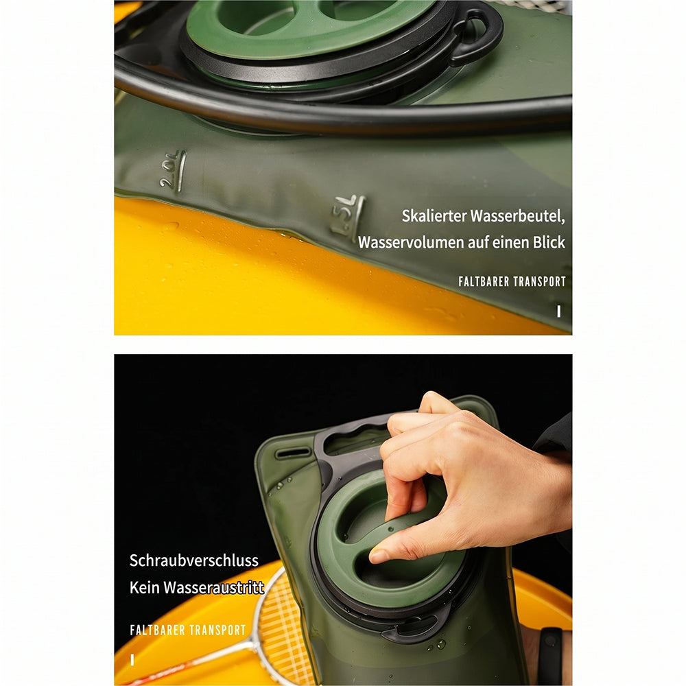 Trinklösch Auslaufsichere 3L Trinkblase – Premium-TPU für Outdoor