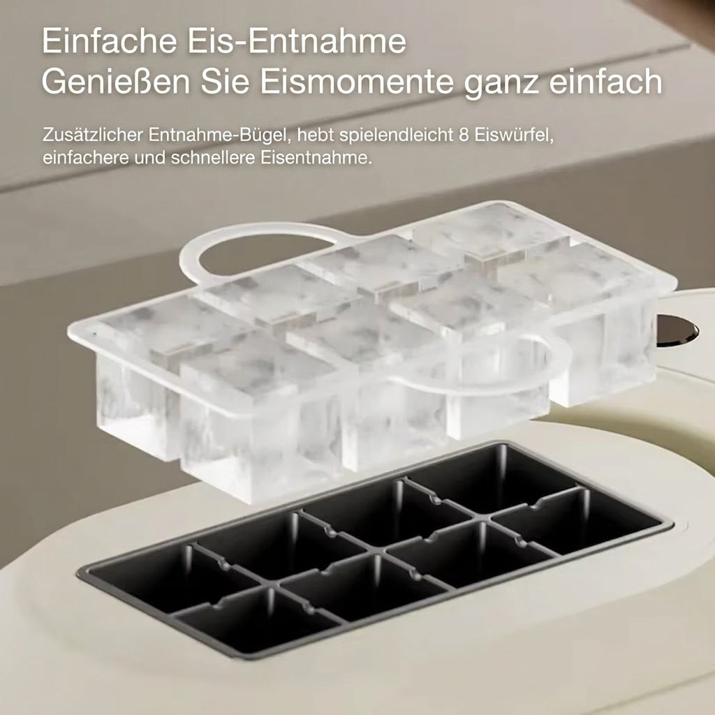 12V Eiswürfelbereiter Tragbar Schnelle Eiswürfelmaschine für Camping Veltaheim